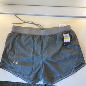 Women’s Under Armour grey athletic shorts